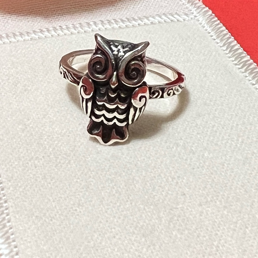 James Avery Woodland Owl Ring